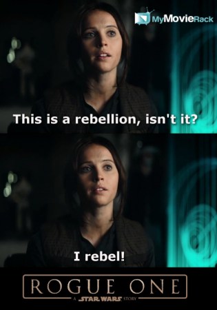 This is a rebellion, isn&#039;t it?
I rebel! #quote